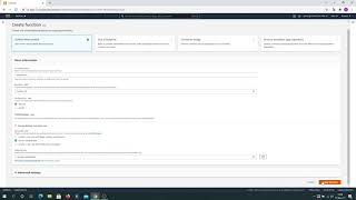 AWS Console ● Lambda－Functions ▶ Creating HelloWorld Lambda Python Function
