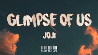 Glimpse Of Us - Joji (lirik terjemahan)