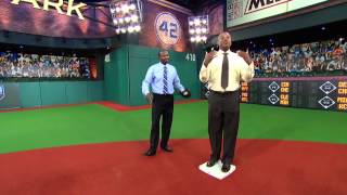 Harold Reynolds Demonstrates a Hidden Ball Trick