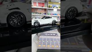 INNO 1:64 White GTR R35 TOP SECRET Tokyo Auto Salon 2021