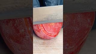 #fruit #ningjafruits #satisfying #ningjasatisfying #food cut frozen tomato