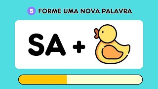 Palavras para aprender a ler | Qual é a palavra? | Jogo infantil | Palavras simples | Sílabas