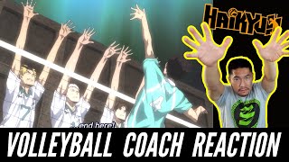 Volleyball Coach Reacts to HAIKYUU S2 E19 - Iwa Chan breaks through the Date's Iron Wall