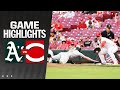 A's vs. Reds Game Highlights (8/29/24) | MLB Highlights