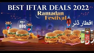 Best Iftar Deals of the City