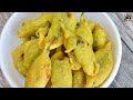 जेवताणा तोंडी लावण्यासाठी बनवा ही मसाल्याने भरलेली मिरची भजी stuffed mirchi bhaji pakoda