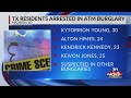 Texas residents arrested in South Dakota ATM burglary