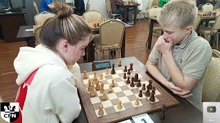 WFM Fatality (2019) vs M. Slabov (1636). Chess Fight Night. CFN. Rapid