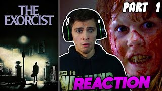 The Exorcist (1973) Movie REACTION!!! - Part 1 - (FIRST TIME WATCHING)