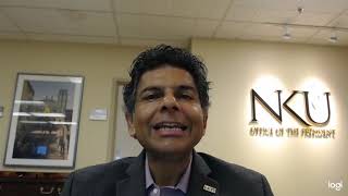 First week of classes at NKU - President Vaidya