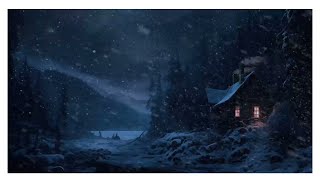 💨Calming Blizzard Sounds for Deep Sleep | Snow Storm Sleep Sounds