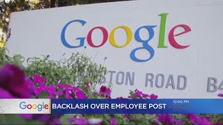 Manifesto On Gender Inequality By Google Employee Stirs Backlash