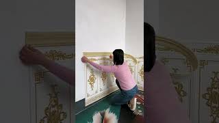 How to Stick Wallpaper​ , ​Home decoration with Stick Wallpaper​  part2456