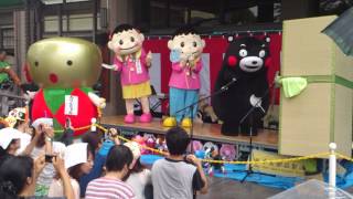 くまモン　やんちゃモン⑦　(2013.8.24　下京・京都駅前サマーフェスタ)