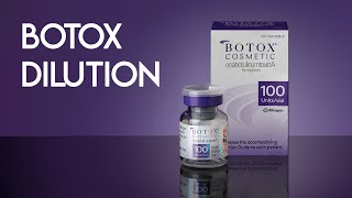 Botox Dilution