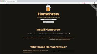 Learn to Code with Ruby V2 - 01 - Introduction & Installation - 06 - macOS Install Homebrew