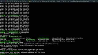 MeltDown Attack Lab Seed