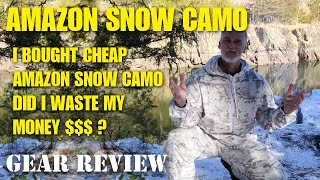 Amazon Snow Camo Suit Review! Best Winter Camo for Under $50? ❄️