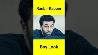 Ranbir Kapoor Boy Look VS Girl Look #shorts #short #shortsvideo #ranbirkapoor  #shortsfeed