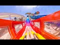 NEW Turtle Coaster - Proslide RocketBLAST - The Land of Legends - Onride - 4k - Wide Angle