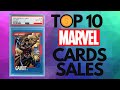 Marvel Trading Cards TOP 10 Sales 🔥 Marvel Card Collecting & Investing