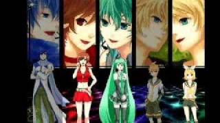 Vocaloid Kaito, Meiko, Miku, Kagamine Rin/Len - Zutto Zutto