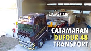 CATAMARAN DUFOUR 48 TRANSPORT (PART I) - NAUTIC