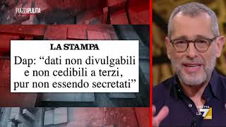 Formigli: «in una democrazia seria il sottosegretario Andrea Del Mastro e l’onorevole ...