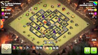 TH9 vs TH9 GoWiVa+Hog ☆3 全壊（AQ無し）