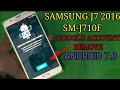 samsung J7 2016 Frp Bypass/samsung J710F google account Bypass Android 7.0