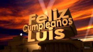 Feliz Cumpleaños Luis