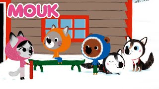 Trip to CANADA with Huskies🍁| NEW EPISODES | Cartoon for kids