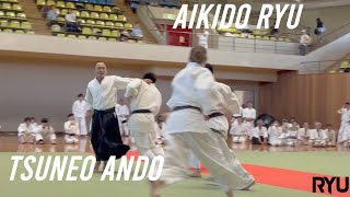 合気道演武　安藤毎夫師範　第１１回合気道蒼龍演武大会 Ando Tsuneo Shihan at the 11th Annual Aikido Soryu Demonstration