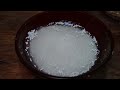 making chinese fermented sweet rice from wild flowers