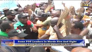 Some PDP Leaders In Wards Five And Eight In Esan North East Defect To APC