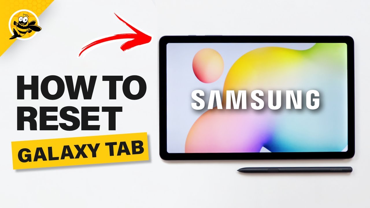 How To Reset Samsung Galaxy Tablet To Factory Default - YouTube