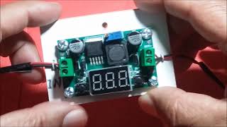 Módulo Step-Down LM2596 con voltímetro y Display