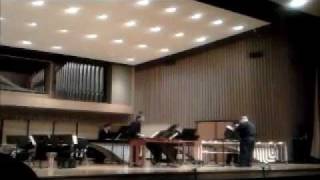 Radioactive Octopus for Marimba Quartet by Steven Simpson, Ithaca College 12-6-2011