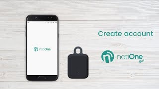 notiOne go! tracker - function:  LINKING THE TRACKER WITH THE ACCOUNT