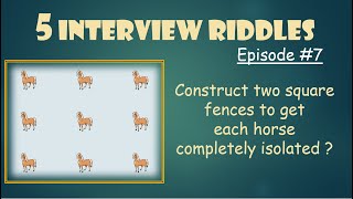 5 Riddles That Will Test Your Brain Power - Episode #7 || Geeksforgeeks