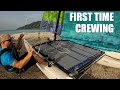 Beginner catamaran crewing guidelines