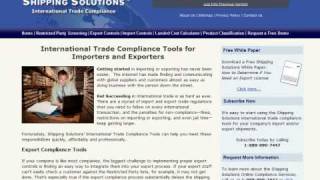 Export Compliance - Landed Cost Calculator