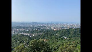 內湖碧山巖臨高俯瞰台北盆地