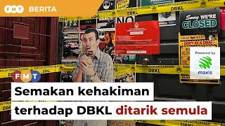 Pemilik Crackhouse Comedy Club tarik balik semakan kehakiman terhadap DBKL