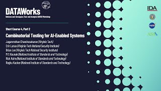 Short Course 4, Part 2: Combinatorial Testing for AI Enabled Systems