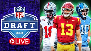 2024 NFL Draft LIVE | Reactions + Analysis for EVERY Pick