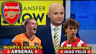 "Mudryk Coming To Arsenal !!" l Mykhaylo Mudryk & Joao Felix l News l ARSENAL