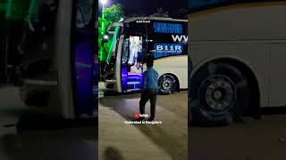 KSM Volvo B11R on Hyderabad to Bangalore route | #Ash2travel