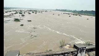 Palar River || New Flood In Chengalpattu NH 45 Mamandur Bridge | Bus And Train Viewer |