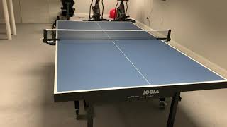 Joola Inside 25 Indoor Table Tennis Table  - 360 Walk Around View with Commentary